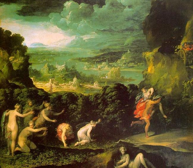 ABBATE, Niccolo dell The Rape of Proserpine oil painting image